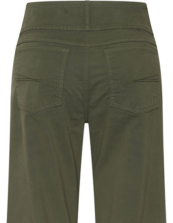 Jeans Organic Lotus Wide Leg Green detail