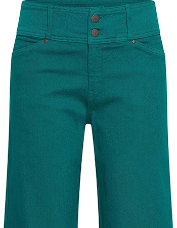 Jeans Lotus Wide Leg Emerald detail