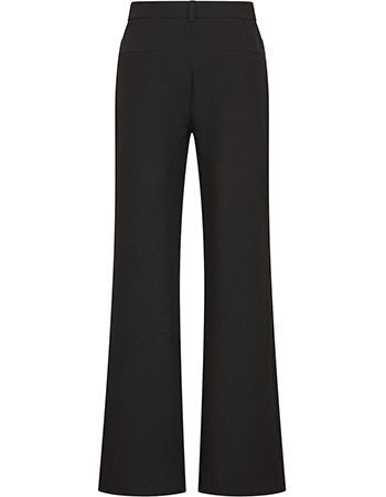 Pantalon Lola Wide Leg Zwart detail