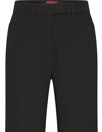 Pantalon Lola Wide Leg Zwart detail