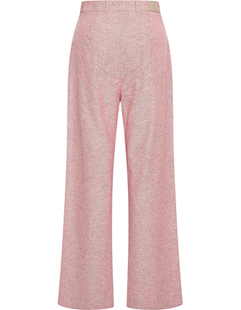 Pantalon Lola Wide Leg Rosewater detail
