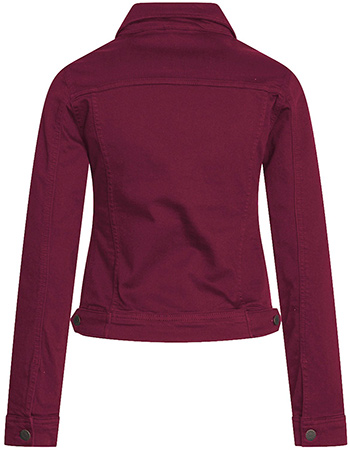 Spijkerjas Zoe Dark Blossom detail