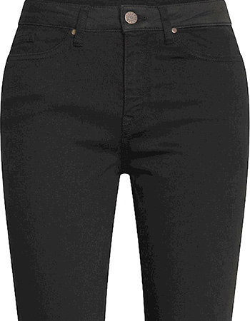 Jeans Dahlia Straight Leg Zwart detail
