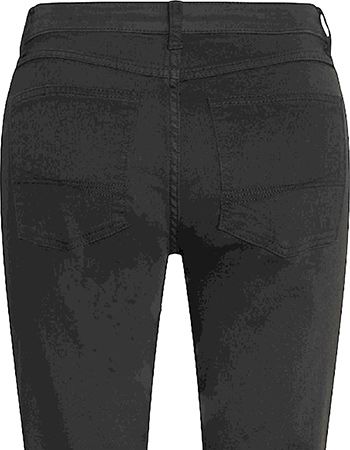 Jeans Dahlia Straight Leg Zwart detail