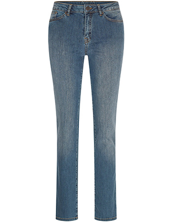 Jeans Dahlia Straight Leg Blue Denim