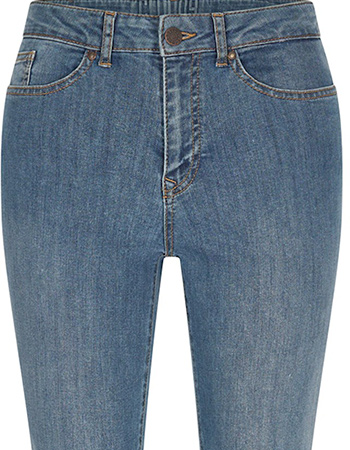 Jeans Daisy Slim Leg Washed Light Blue detail
