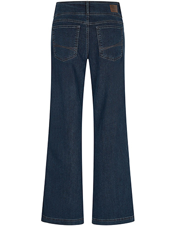 Jeans Lotus Wide Leg Blue Denim detail