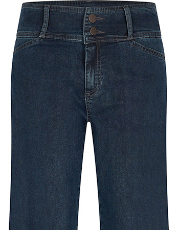 Jeans Lotus Wide Leg Blue Denim detail