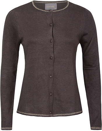 Cardigan Cuannemarie Tannin Melange