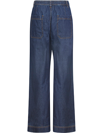 Jeans Workwear Vara Denim Dark Blue detail