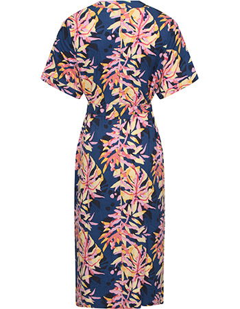 Jurk Kallvik Tropical Collage Multi Color detail