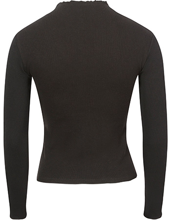 Longsleeve Rib Ryd Black detail