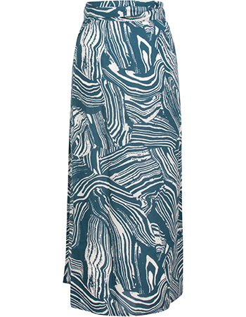 Rok Wrap Stilleryd Clay Swirl Blue detail