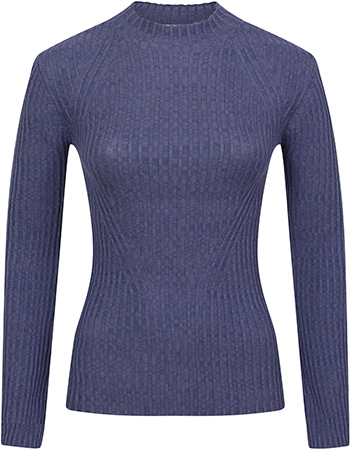 Trui Fide Rib Purple