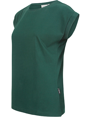 T&#8209;shirt Visby Base Dark Green detail