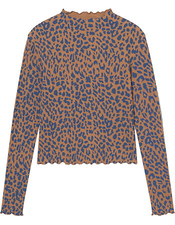 Longsleeve Ryd Leopard Light Brown