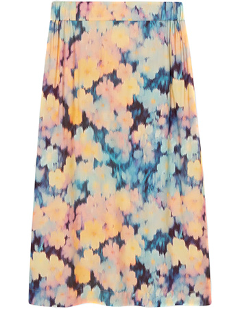 Rok Viken Ikat Field Multi Color