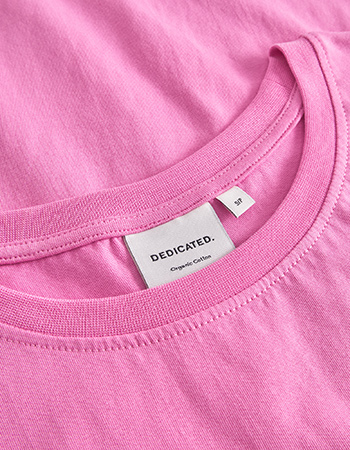 T‑shirt Visby Best Lives Moonlite Pink detail