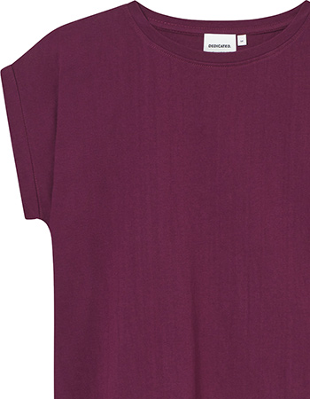 T&#8209;shirt Visby Fig Red detail