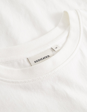 T‑shirt Visby Flower Cat White detail