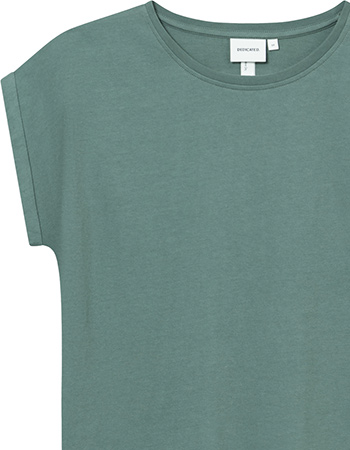 T‑shirt Visby Base Dark Forest detail