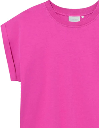 T‑shirt Visby Base Violet Pink detail