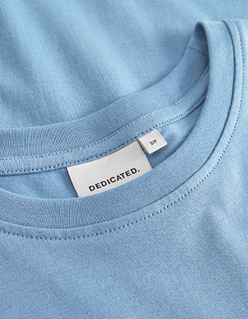 T‑shirt Visby Base Niagara Blue detail