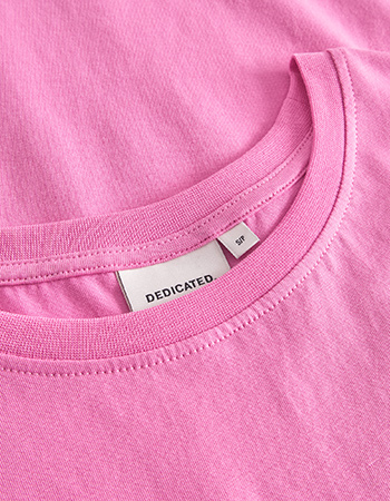 T‑shirt Visby Base Moonlite Pink detail