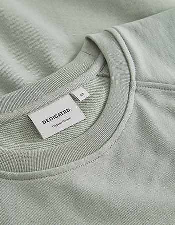 Sweater Ystad Base Iceberg Green detail