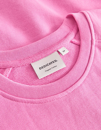 Sweater Yvstad Moonlite Pink detail
