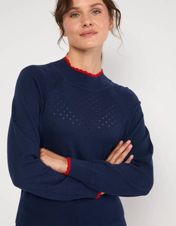 Trui Delicious Minds Cold Wind Blue