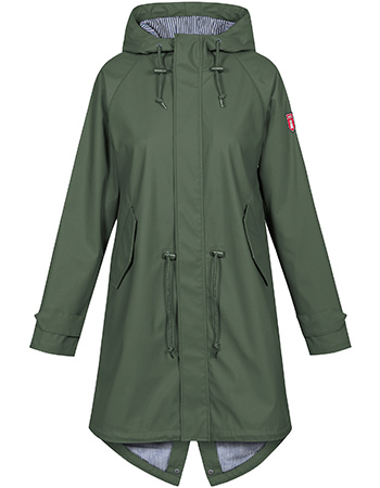 Regenjas Friese Fisher Olive