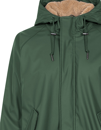 Indicode INKristof parka voor heren met teddyvoering en capuchon, herenjas, winterjas voor mannen, zwart, L