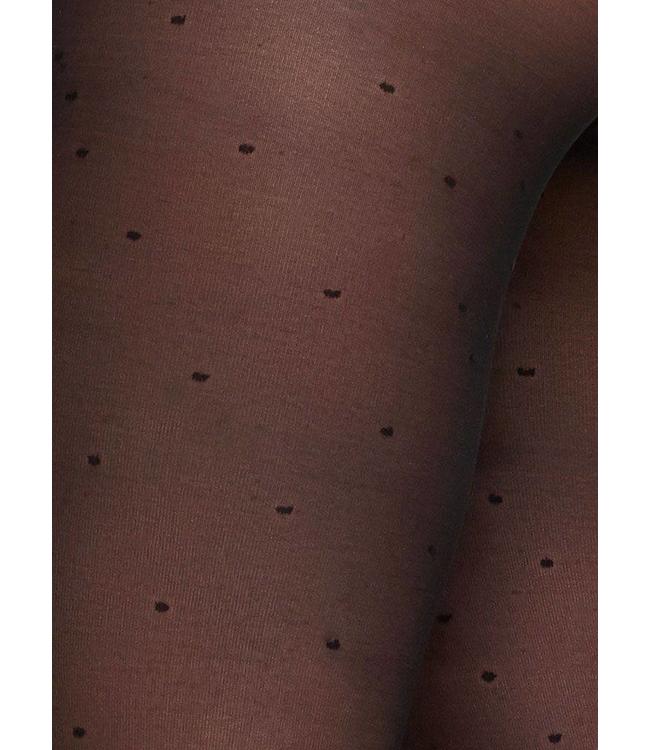 Panty Doris Dots Zwart 40 Denier