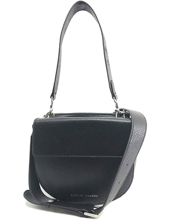 Vegan Tas Duo Circle Black