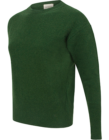 Trui Claudia Merino Wol Green detail