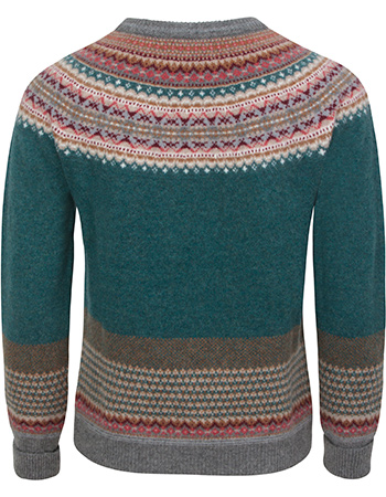 Trui Alpine Merino Wol Lugano detail