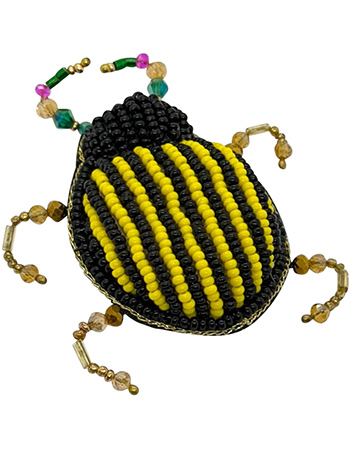 Handgemaakte Broche Hommel