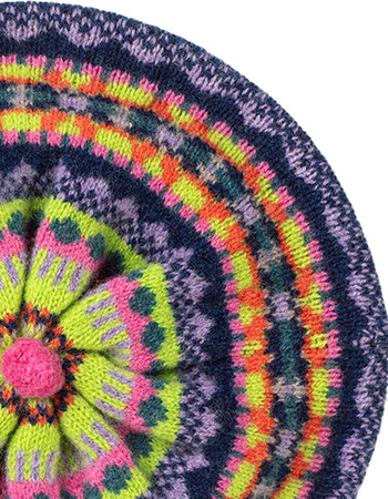 Baret Merino Alloa Molly detail