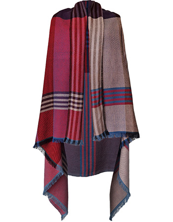 Cape Infinity Bamboe Rosa Red