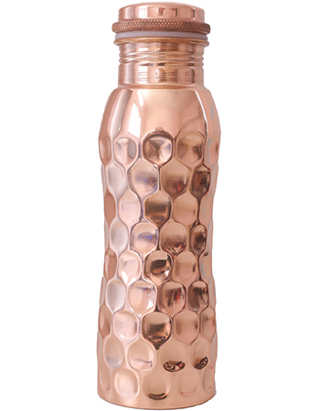 Waterfles Diamond Koper 600 ml