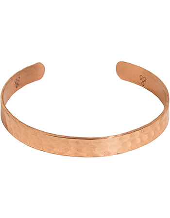 Koperen Armband Hammered