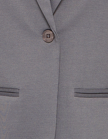 Blazer Leonie Gray Pinstripe detail