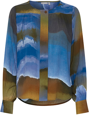 Blouse Frrebekka Peacoat Mix Cloud