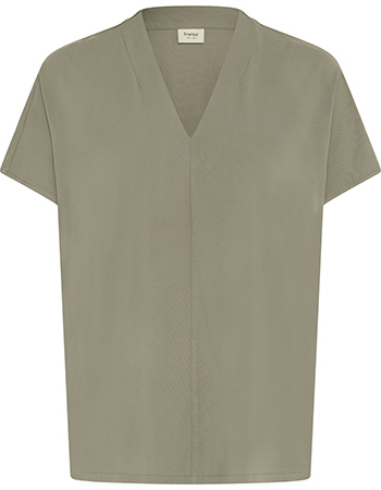 Blouse Top Frjustine Smokey Olive
