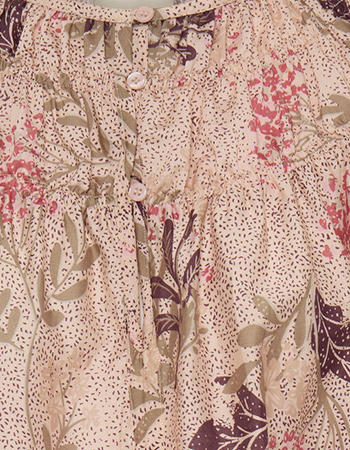 Blouse Frserena Serena Floral Pumicestone detail