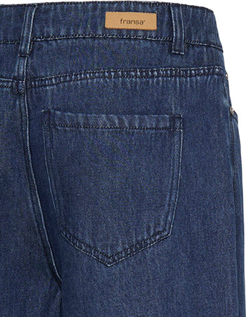 Jeans Frsunna Hanna Dark Blue Denim detail