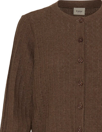 Cardigan Frvanessa Rain Drum Melange detail