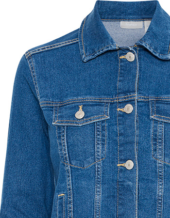 Spijkerjas Fxdenima Mid Blue Denim detail