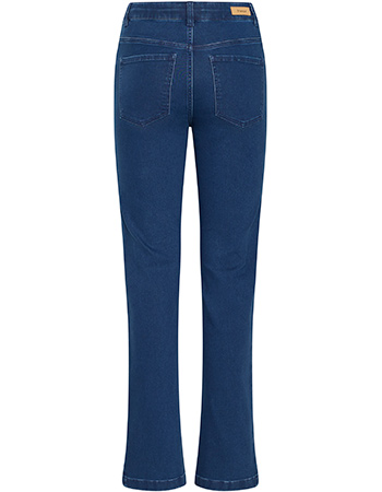 Jeans Frluxe Elli Mid Blue Denim detail